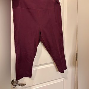 Girlfriend Collective Leggings - XXL - Burgundy